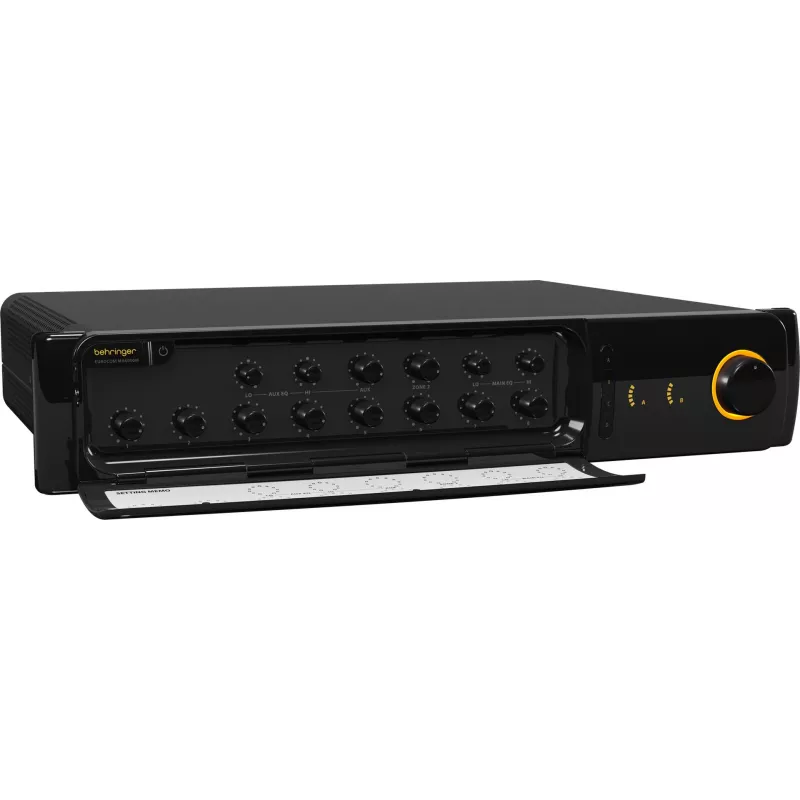 Behringer MA6000M audioversterker performance/podium zwart