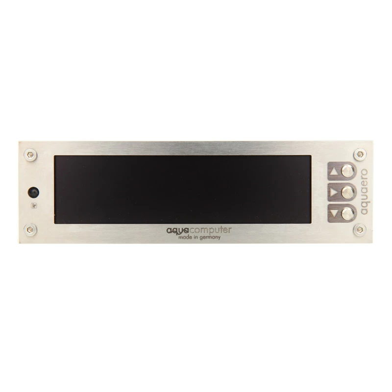 Aqua Computer 53145 ventilatorregeling LCD roestvrij staal