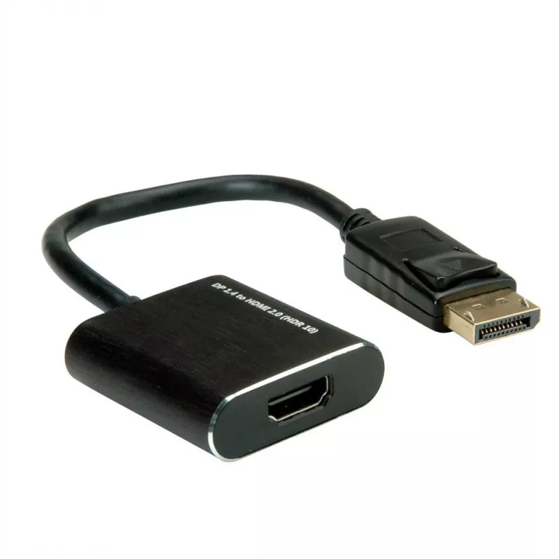 Videokabel-adapter ROLINE 12.03.3164 0,15 m DisplayPort naar HDMI