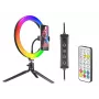 Ringlamp RGB 26 cm met statief