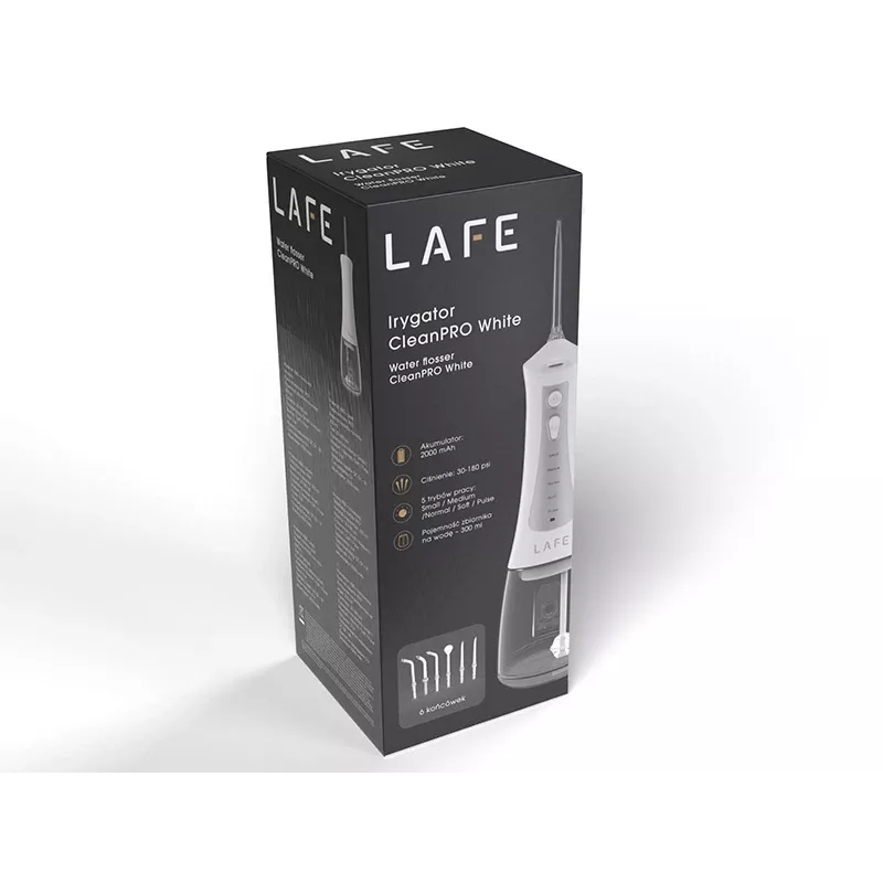 Lafe 47481 waterflosser CLeanPRO wit