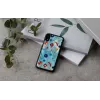Beschermhoes iKins voor iPhone XR – zwart Poppin Rock-design
