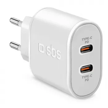 SBS TETRPD20CCW oplader voor mobiele apparaten wit binnen (TETRPD20CCW)