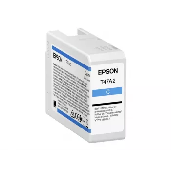 Inktcartridge Epson UltraChrome Pro 10 T47A2 cyaan originele cartridge