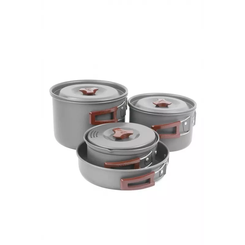 Kookset Fire-Maple fmc-206 campingpannen en -potten, licht, compact ontwerp