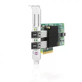 HPE - 82E - Hostbus-adapter - PCIe 2.0 x4 / PCIe x8 Low-Profile - 8Gb Fibre Channel x 2