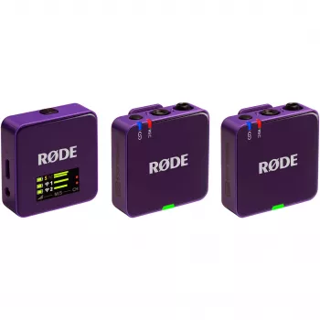 RØDE Wireless GO III Paars – draadloos microfoonsysteem (paars)