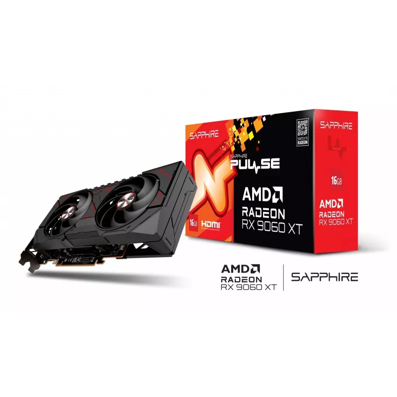 SAPPHIRE PULSE Radeon RX 9060 XT 16GB videokaart