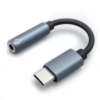 Adapter USB-C naar 3,5mm jack 10cm
