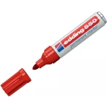 Permanentmarker Edding 550 rood 10 stk.
