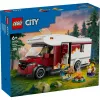 Constructiespeelgoed LEGO City avontuurcamper 60454, 385 onderdelen, hoogte 80 mm, voor kinderen vanaf 6 jaar