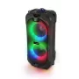 Esperanza EP157 BT FM LED RGB luidspreker zwart 10W