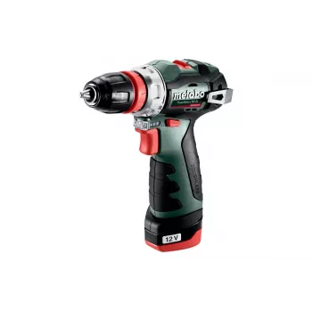 Pistoolgreepboor Metabo PowerMaxx BS BL Q, 12V, 2Ah, 1500 t/min, 900g