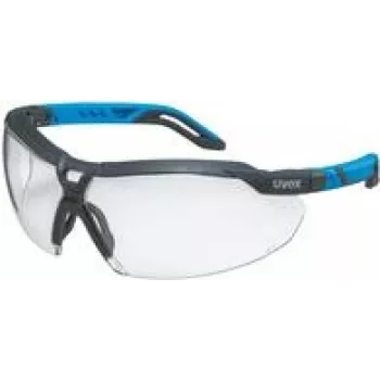 Veiligheidsbril Uvex i-5 9183 065 zwart blauw transparant polycarbonaat