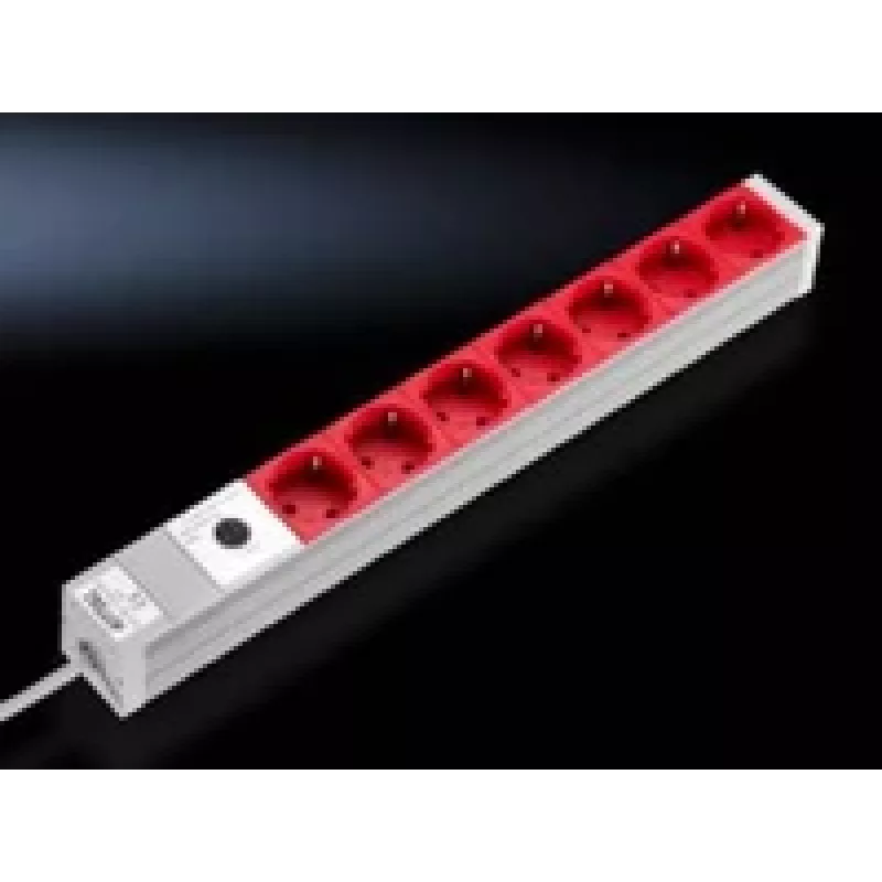 Rittal - verlengkabel (rack - rack-monteerbaar) - 7 uitgangsstekkers (7240.260)