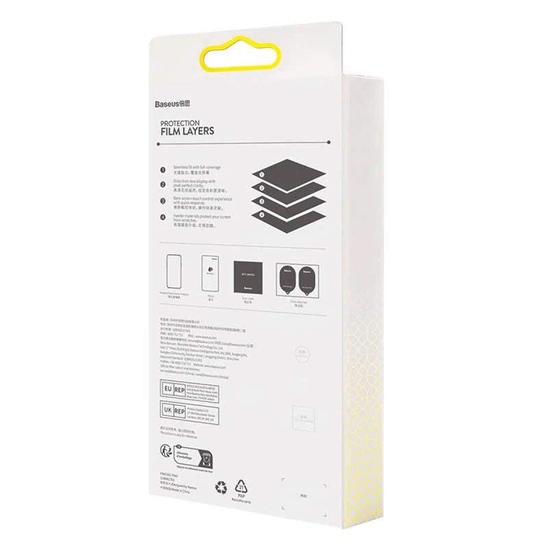 Baseus P6001205B201-04 gehard glazen screenprotector voor realme GT Neo5, oleofoob