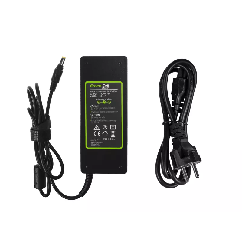 Green Cell AD14P voeding/adapter voor binnen 90 W zwart