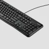 Logitech Desktop MK120 combo, zwart, bedraad, Zwitserse layout, 920-002504