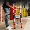 Telescoopladder Batavia B.V. Giraffe AIR 2,93 m — compacte uitschuifbare ladder