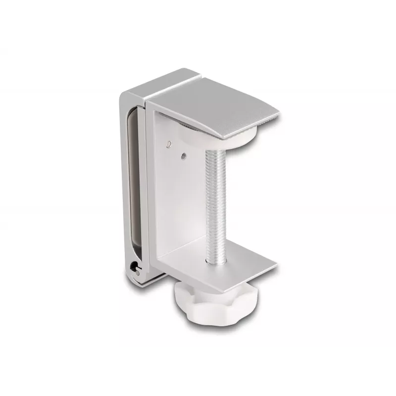Koptelefoonhouder DeLOCK 18450 verstelbaar aluminium zilver