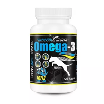 GAME DOG Omega-3 - voedingssupplement voor honden - 60 tabletten