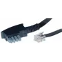 Telefoonkabel ShiverPeaks BS70166 6 m zwart