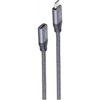 shiverpeaks Basic-S USB-kabel 1,5 m USB 3.2 Gen 2 (3.1 Gen 2) USB C grijs (BS13-46150)