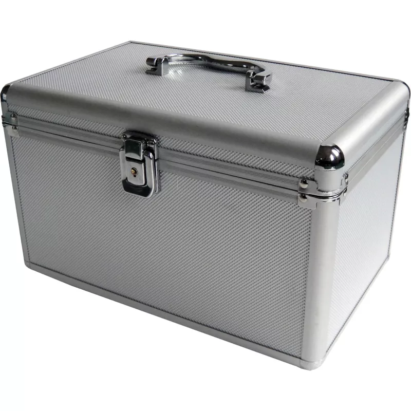 Boxbehuizing MediaRange BOX75 voor 200 discs zilver