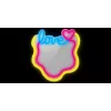 LED-neonspiegellamp MANTA MASNL131MT – 'LOVE'-design, geïntegreerde LED-neonverlichting