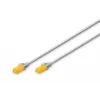 DIGITUS CAT 6A U/UTP slanke patchkabel RJ-45 Cat6a 2m grijs