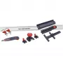 Precisie-liniaal-set Einhell-KWB LINE MASTER met 800 mm geleiderail, 10-delige set