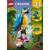 LEGO bouwset exotische papegaai 31136 — Creator displaymodel, 253 onderdelen, 220×120×110 mm