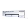 Gembird MS-TABLE2-01 monitorhouder / -standaard bureau zwart