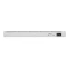Managed L2-netwerkswitch UBIQUITI USW-Aggregation — 8 SFP+-slots, 10G-ondersteuning, ventilatorloos, 1U-rack, zilver