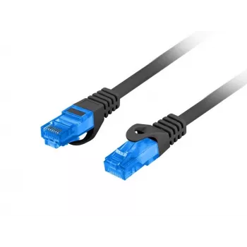 LANBERG Cat6a S/FTP RJ-45 netwerkkabel PCF6A-10CC-0500-BK, 5 m, LSZH, 26 AWG, CCA, zwart