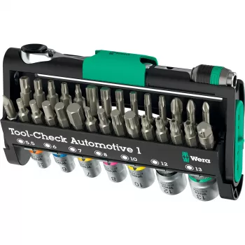 Wera Tool-Check Automotive 1 1 stuk roestvrij staal