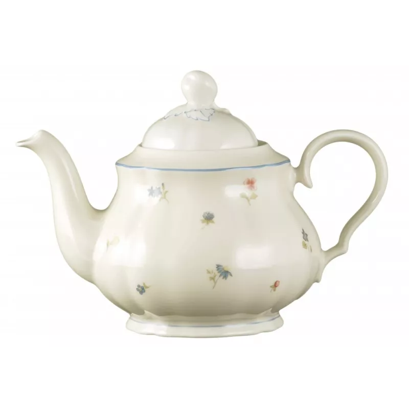 Theepot SELECT Marie-Luise Streublume 1,1 L — porseleinen theepot