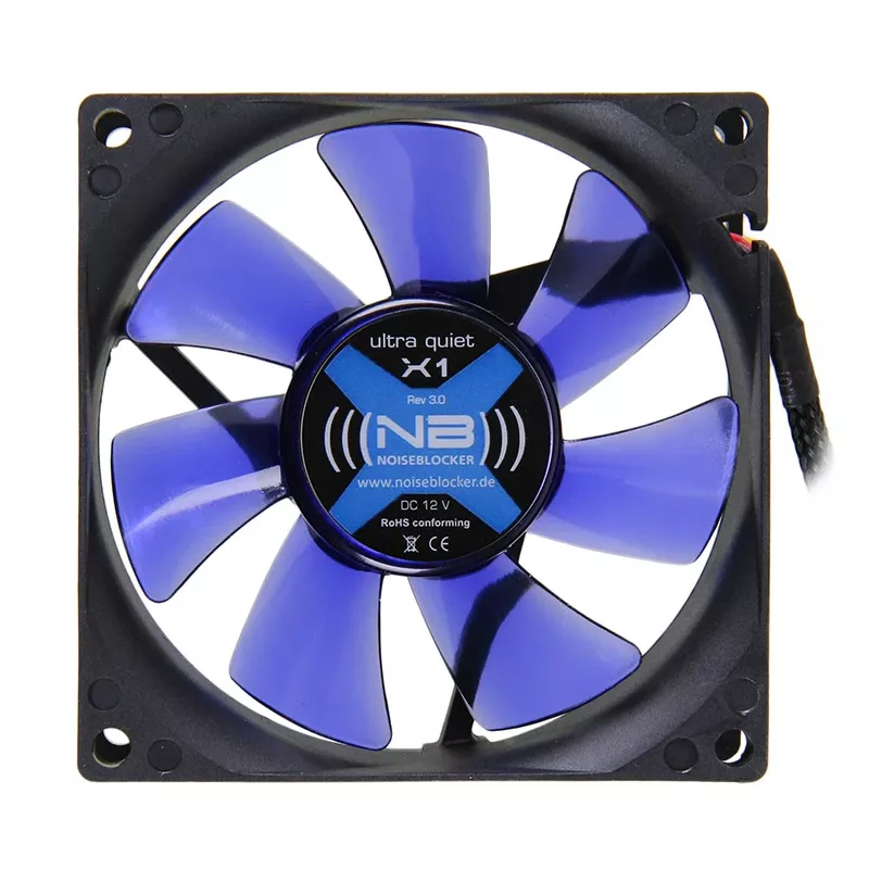 Ventilator Noiseblocker BlackSilentFan X1