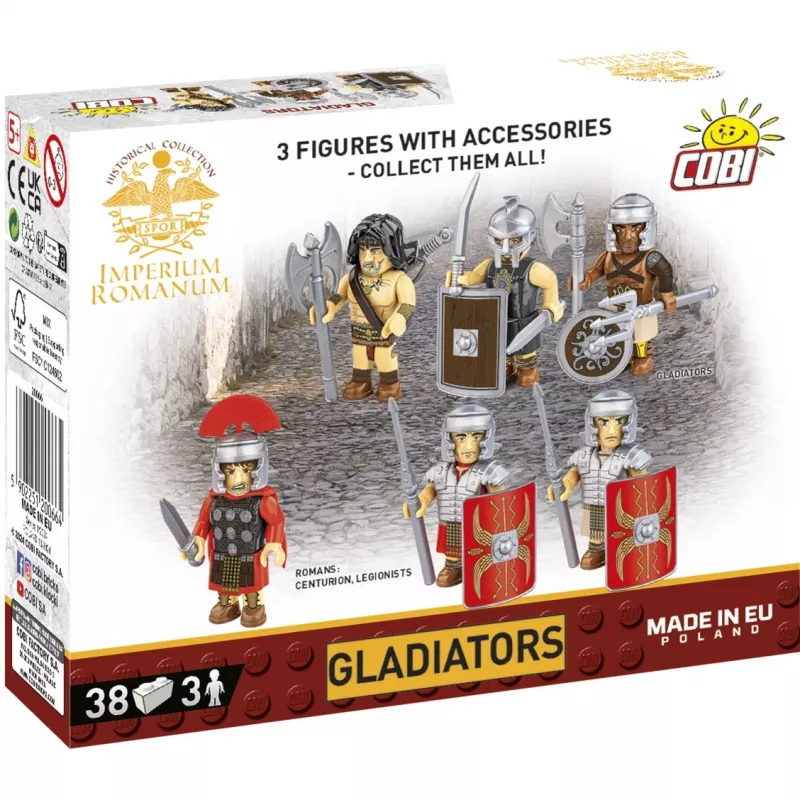 Blocks Imperium Romanum - Gladiators 3 figuren