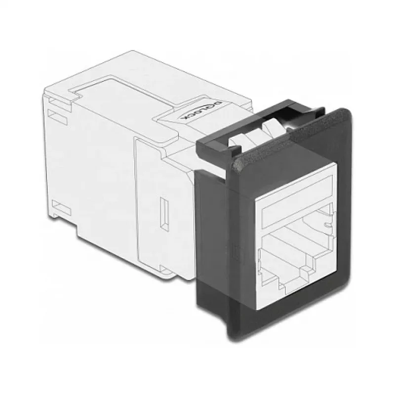 Montageset DeLOCK 86761 zwart kunststof