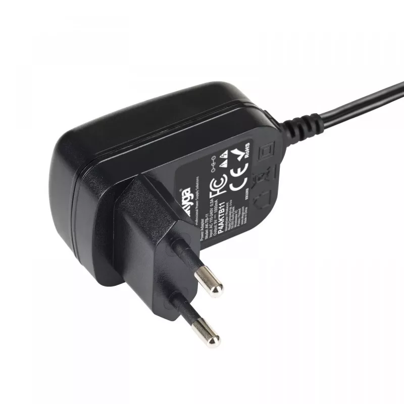 Akyga AK-TB-11 universele voeding 9 V / 1 A, 9 W, 5,5 x 2,1 mm stekker, 1,5 m