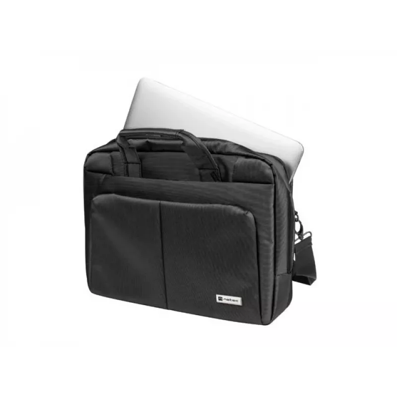 Natec Gazelle NTO-0814 laptoptas, 13-14 inch, zwart