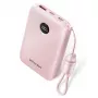 Powerbank Vention FKAP0-C 10000 mAh, 2× USB-C + 1× USB-A, 22,5 W, roze