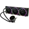 All-in-one-vloeistofkoeler INTER-TECH LC-360 RGB — 12-cm-ventilator, hydraulisch lager, zwart