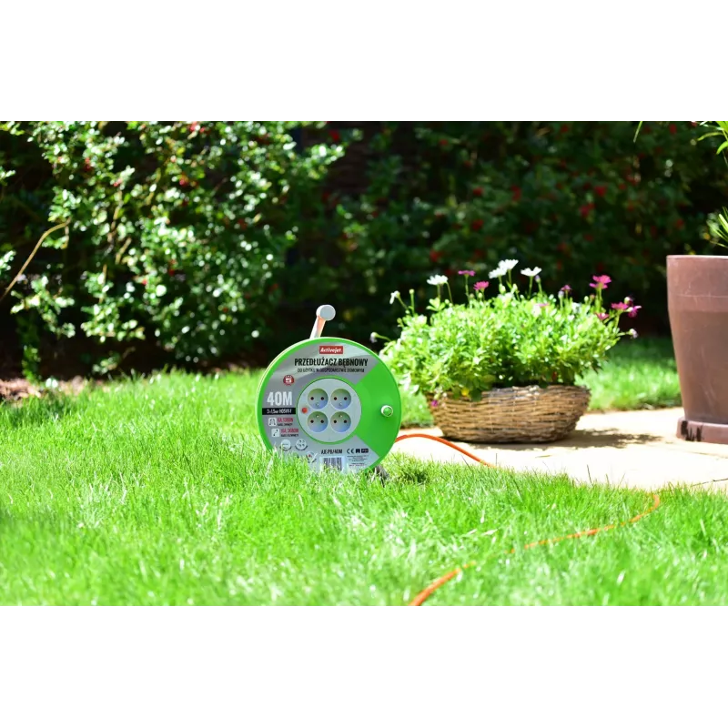 Activejet AJE-PB/20M kabelhaspel verlengsnoer 20 m