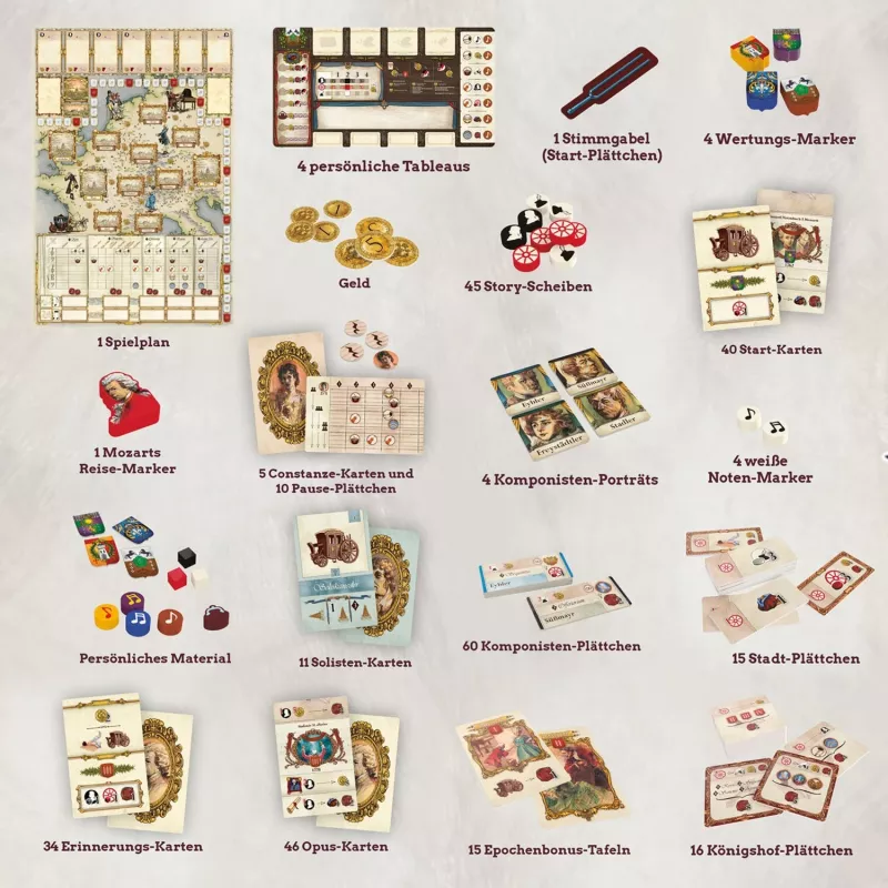 Lacrimosa, bordspel
