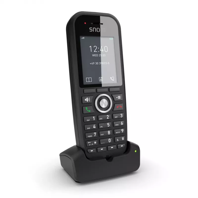 DECT-telefoon Snom M30 IP DECT handset draadloze handset zwart
