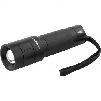 Ansmann M250F - handknipperlicht - zwart - toetsen - draaiknop - 1 m - IP54 - 1 lamp