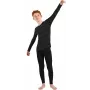 Odlo Set lang ACTIVE WARM ECO SET kinderset ondergoed, maat 116 cm, zwart en grijs