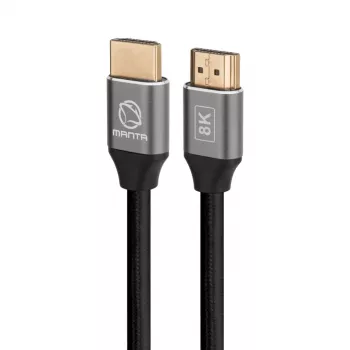 HDMI-kabel MANTA HDMI-1.5MC 1,5 m, ondersteunt tot 8K